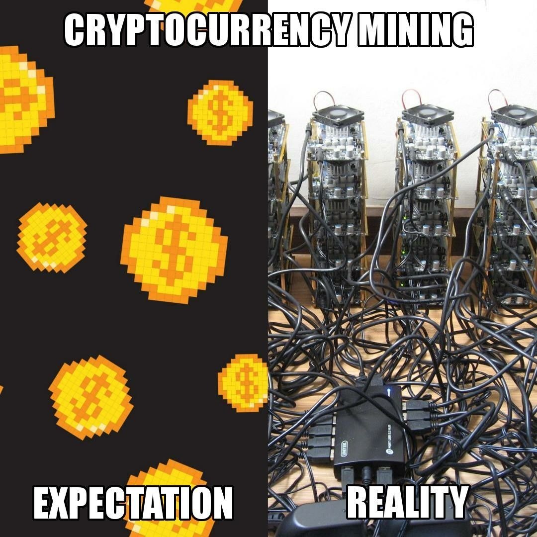 bitcoin mining joke