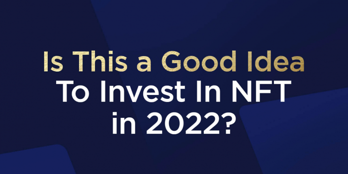                                         Is This a Good Idea To Invest In NFT In 2022?
                                     
