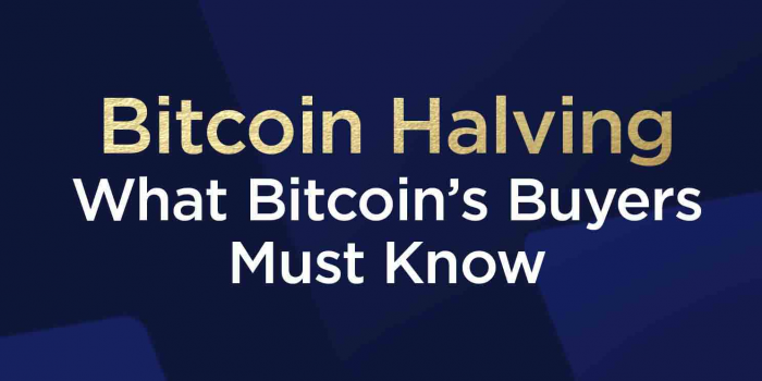                                         Bitcoin Halving - What Bitcoin’s Buyers Must Know
                                     