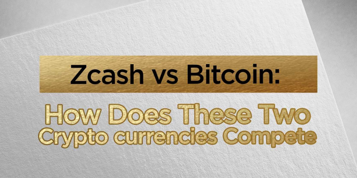 zcash vs bitcoin