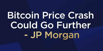                                                         Bitcoin Price Crash Could Go Further - JP Morgan
                                                     