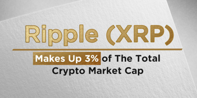                                                              Ripple (XRP) Makes Up 3% of The Total Crypto Market Cap
                                                         