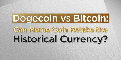                                                         Dogecoin vs Bitcoin: Can Meme Coin Retake the Historical Currency?
                                                     