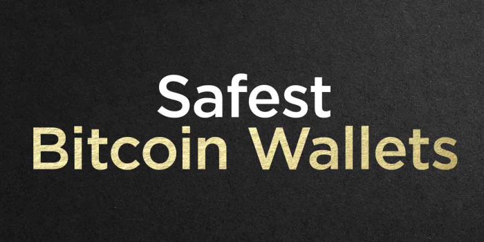                                         Safest Bitcoin Wallets
                                     